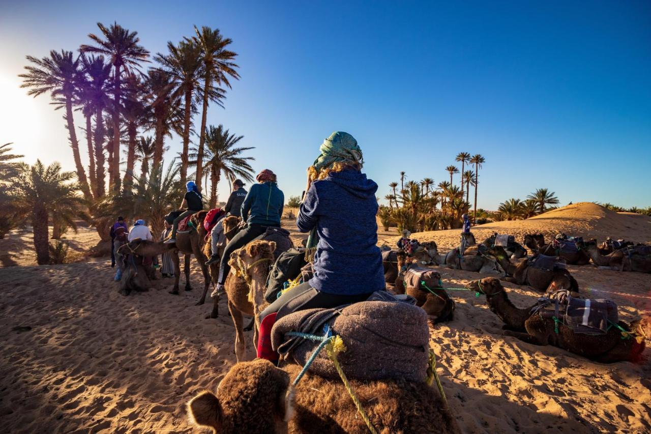 Camel Trekking Desert Camp Merzuga Kültér fotó