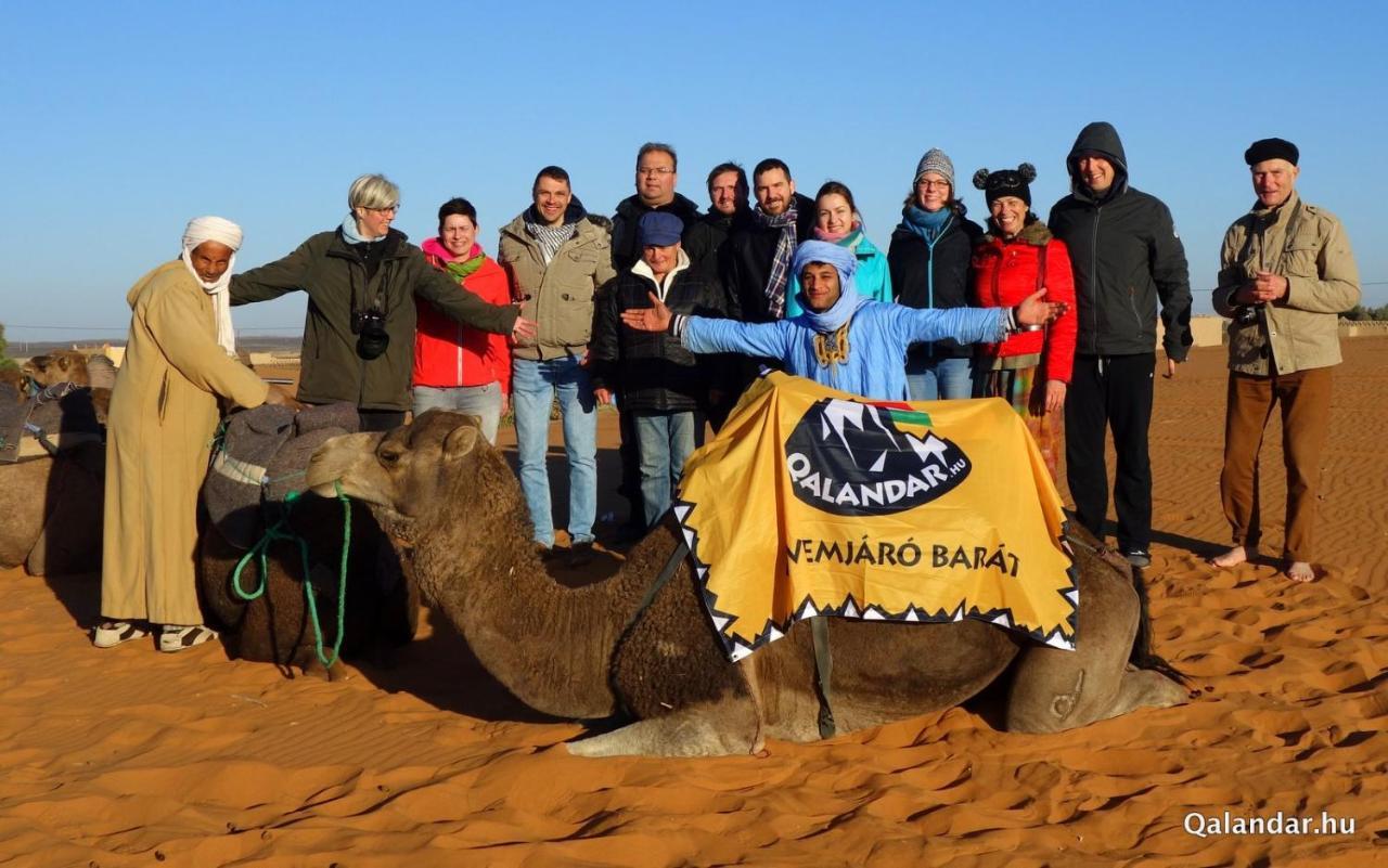 Camel Trekking Desert Camp Merzuga Kültér fotó