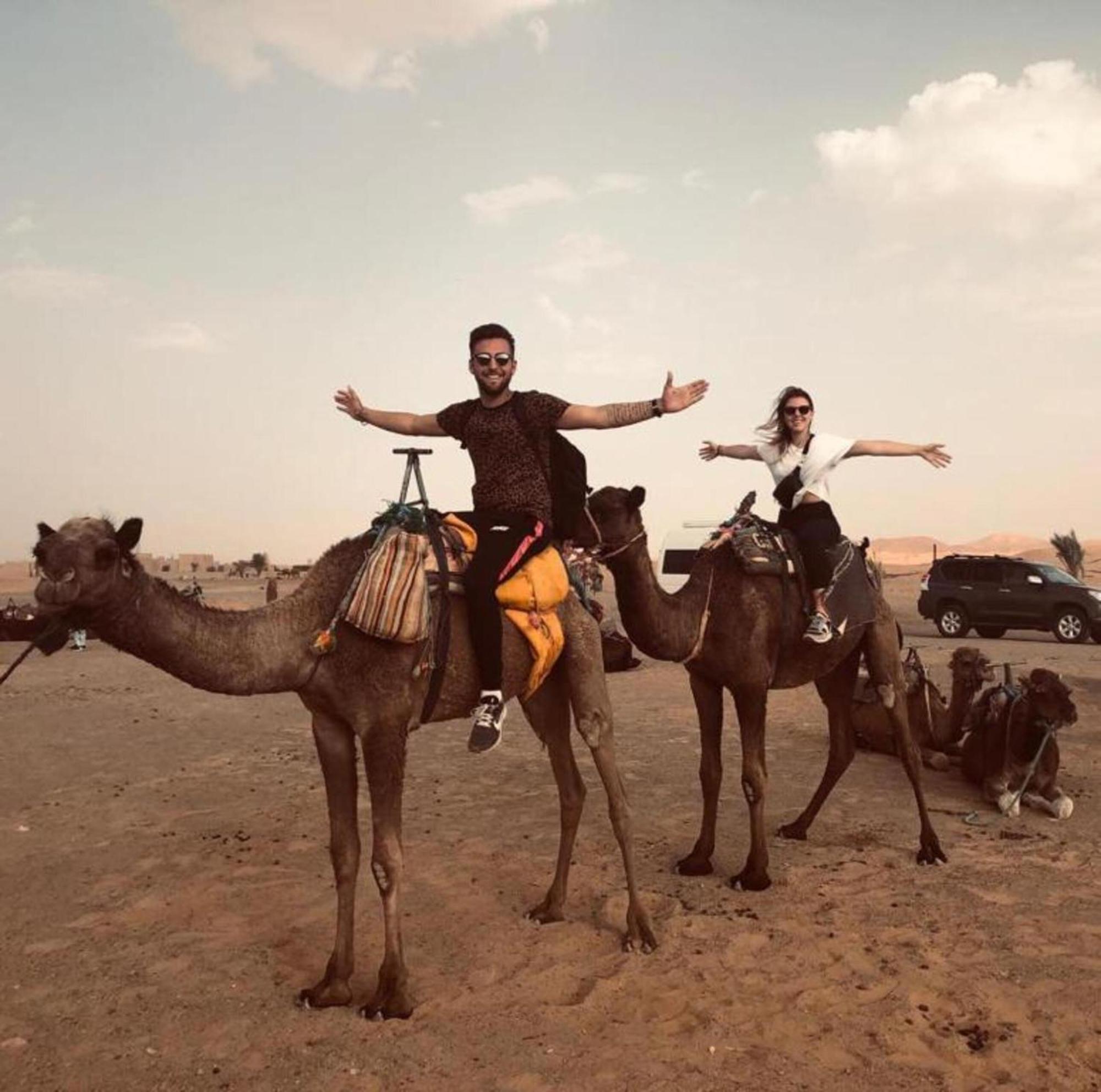 Camel Trekking Desert Camp Merzuga Kültér fotó