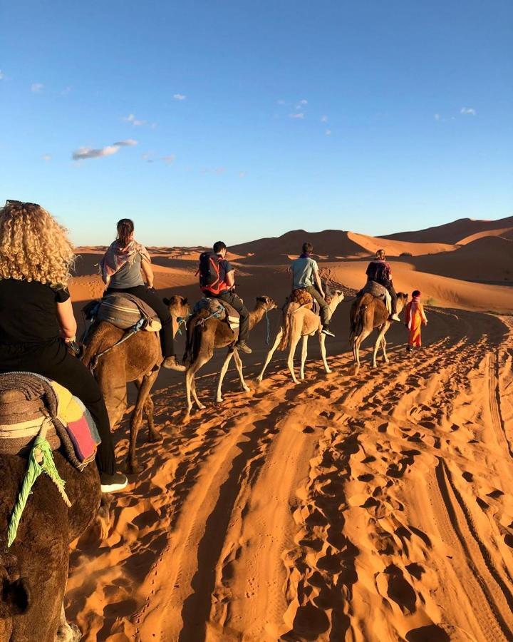 Camel Trekking Desert Camp Merzuga Kültér fotó