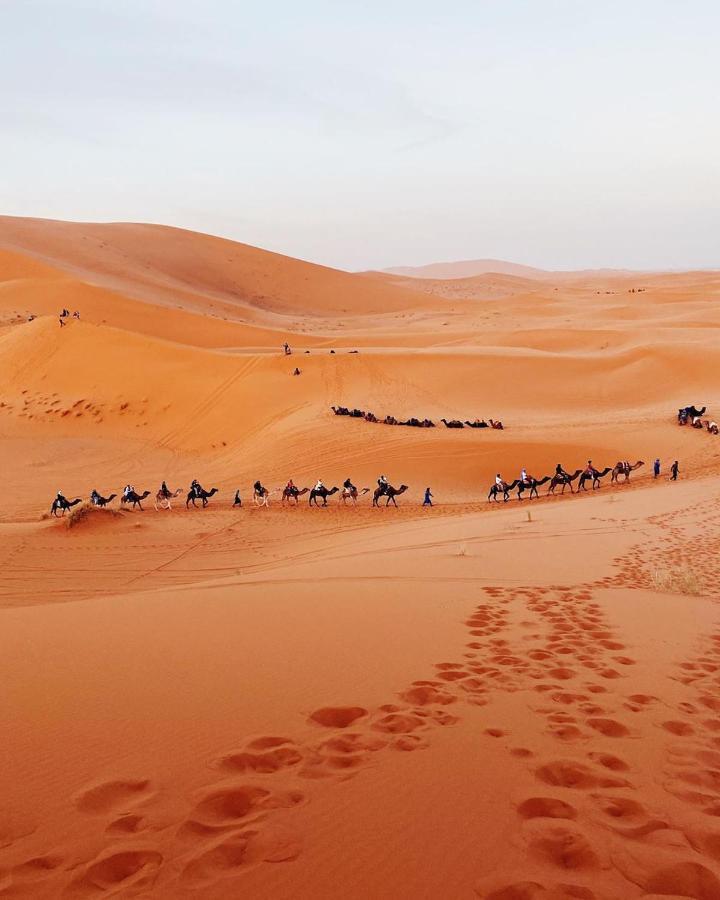 Camel Trekking Desert Camp Merzuga Kültér fotó